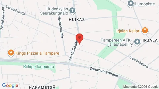 Apartments for rent i Tampere Koillinen - kort over placeringen