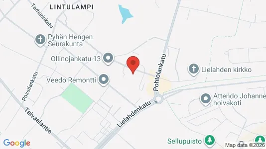 Apartments for rent i Tampere Luoteinen - kort over placeringen