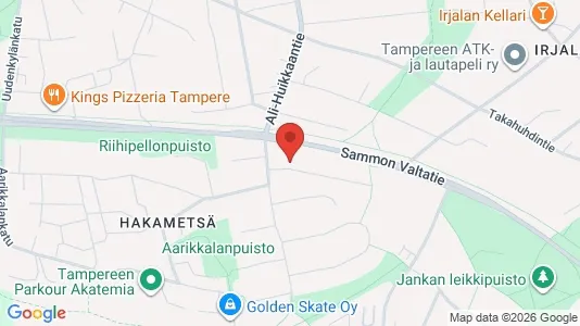 Apartments for rent i Tampere Koillinen - kort over placeringen