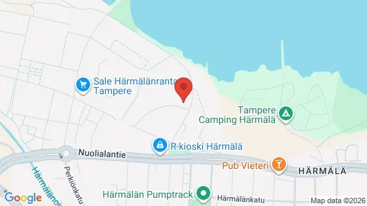 Apartments for rent i Tampere Eteläinen - kort over placeringen