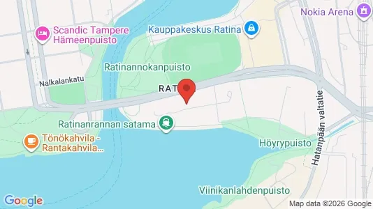 Apartments for rent i Tampere Keskinen - kort over placeringen