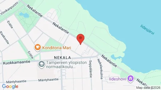 Apartments for rent i Tampere Keskinen - kort over placeringen