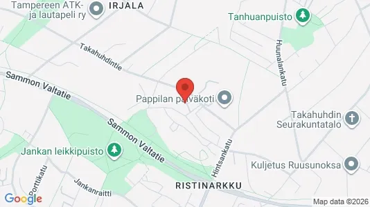 Apartments for rent i Tampere Koillinen - kort over placeringen