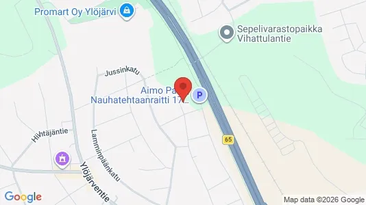 Apartments for rent i Tampere Lounainen - kort over placeringen