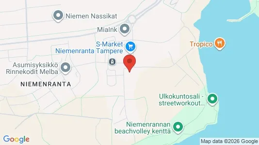 Apartments for rent i Tampere Luoteinen - kort over placeringen