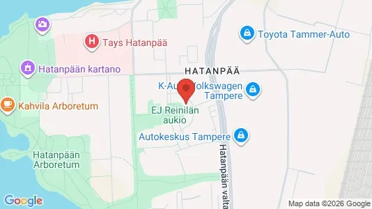 Apartments for rent i Tampere Eteläinen - kort over placeringen
