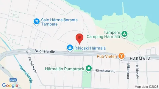 Apartments for rent i Tampere Eteläinen - kort over placeringen