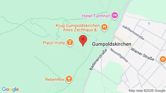 Apartments for rent i Gumpoldskirchen - kort over placeringen