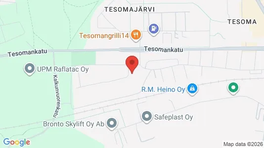 Apartments for rent i Tampere Lounainen - kort over placeringen