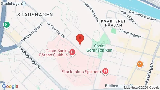 Apartments for rent i Kungsholmen - kort over placeringen