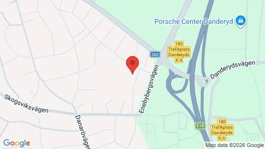 Apartments for rent i Danderyd - kort over placeringen