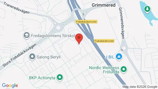 Apartments for rent i Gothenburg West - kort over placeringen