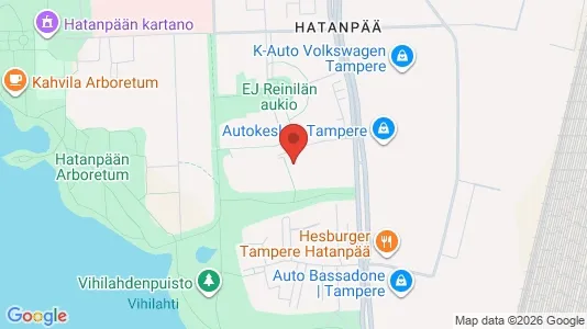 Apartments for rent i Tampere Eteläinen - kort over placeringen