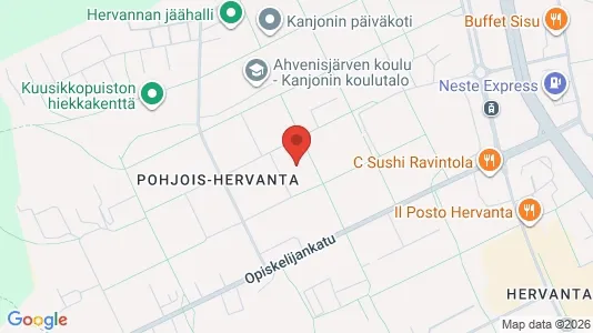 Apartments for rent i Tampere Kaakkoinen - kort over placeringen