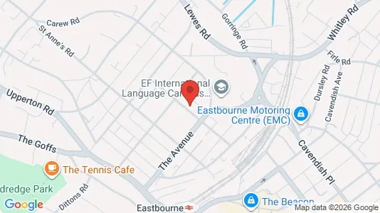 Apartments for rent i Eastbourne - East Sussex - kort over placeringen