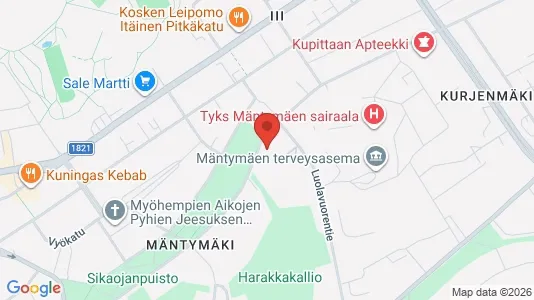 Apartments for rent i Turku - kort over placeringen