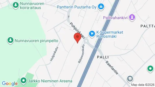 Apartments for rent i Turku - kort over placeringen