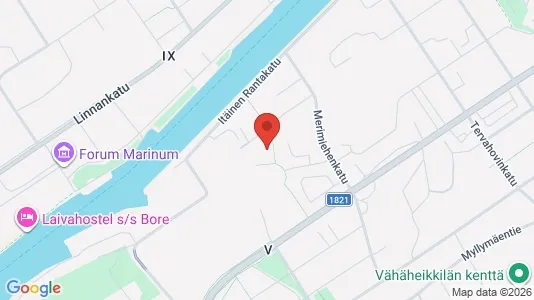 Apartments for rent i Turku - kort over placeringen
