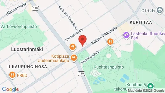 Apartments for rent i Turku - kort over placeringen