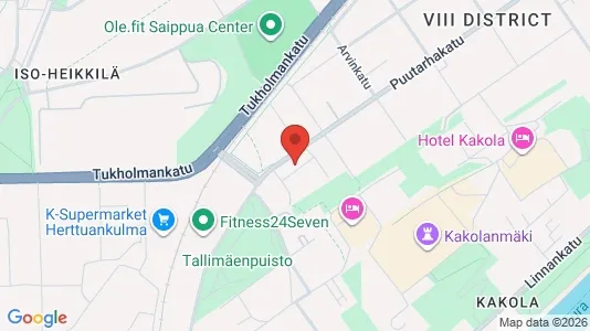 Apartments for rent i Turku - kort over placeringen