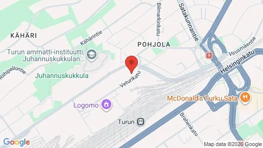 Apartments for rent i Turku - kort over placeringen