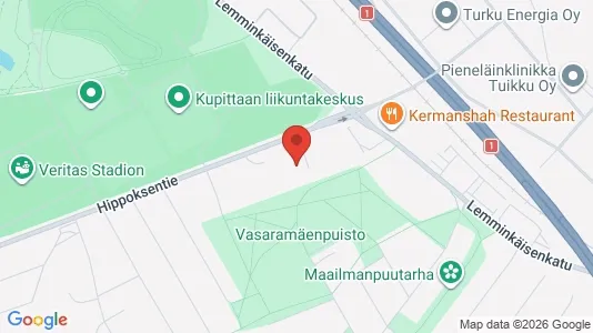 Apartments for rent i Turku - kort over placeringen