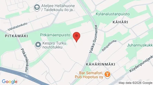 Apartments for rent i Turku - kort over placeringen