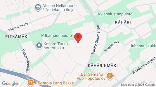 Apartments for rent i Turku - kort over placeringen