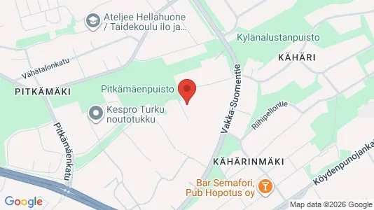 Apartments for rent i Turku - kort over placeringen