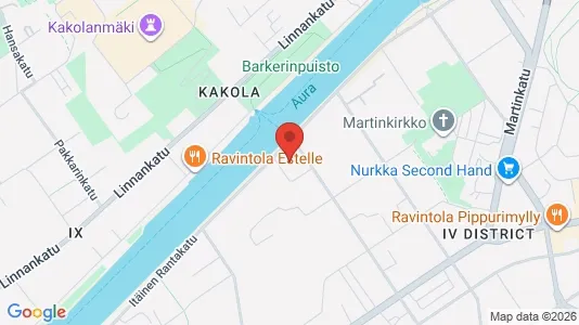 Apartments for rent i Turku - kort over placeringen