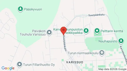 Apartments for rent i Turku - kort over placeringen