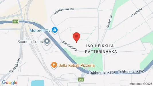 Apartments for rent i Turku - kort over placeringen
