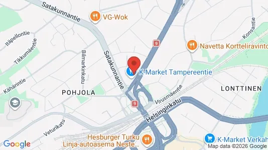 Apartments for rent i Turku - kort over placeringen