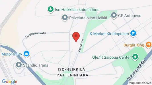 Apartments for rent i Turku - kort over placeringen