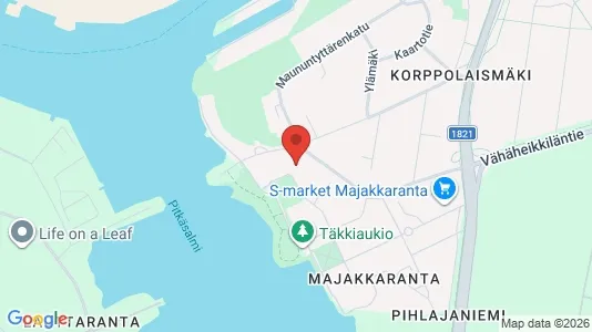 Apartments for rent i Turku - kort over placeringen