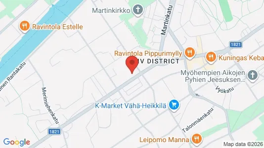 Apartments for rent i Turku - kort over placeringen