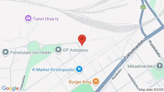 Apartments for rent i Turku - kort over placeringen