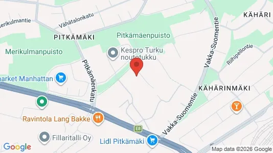 Apartments for rent i Turku - kort over placeringen