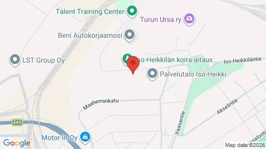 Apartments for rent i Turku - kort over placeringen