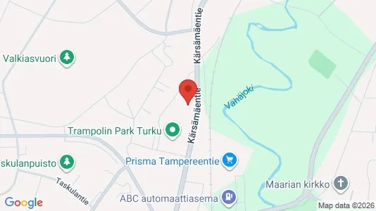 Apartments for rent i Turku - kort over placeringen