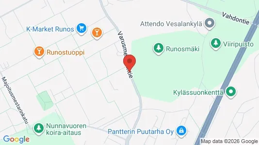 Apartments for rent i Turku - kort over placeringen