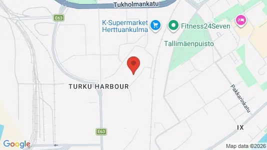 Apartments for rent i Turku - kort over placeringen