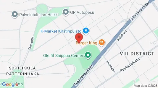 Apartments for rent i Turku - kort over placeringen