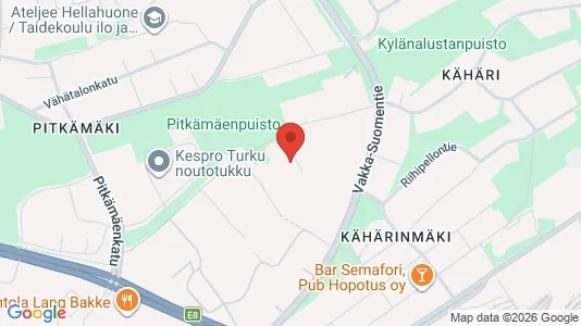 Apartments for rent i Turku - kort over placeringen