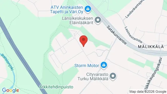 Apartments for rent i Turku - kort over placeringen