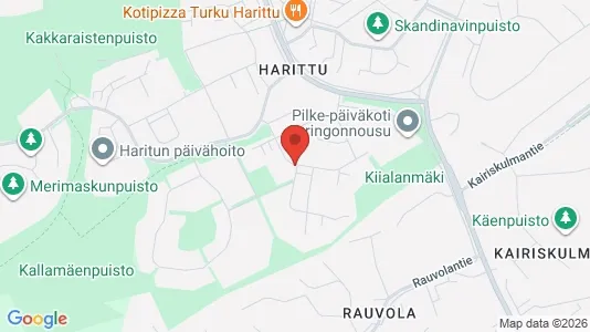 Apartments for rent i Turku - kort over placeringen