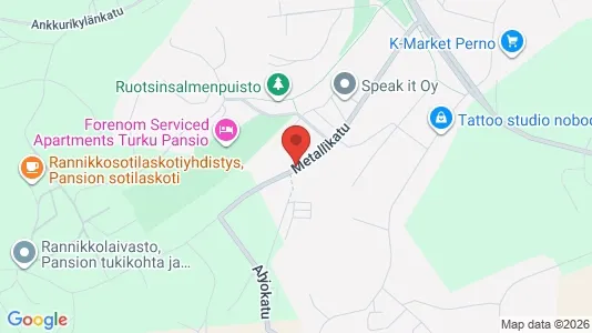 Apartments for rent i Turku - kort over placeringen