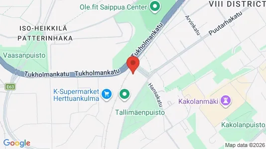 Apartments for rent i Turku - kort over placeringen