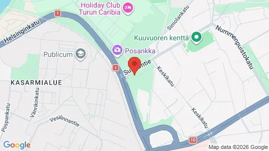 Apartments for rent i Turku - kort over placeringen