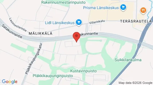 Apartments for rent i Turku - kort over placeringen